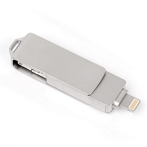 Metal Swivel 3 in 1 USB 3.0 Pen Drive for Smartphone