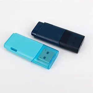 Light Blue Plastic Housing Customized Logo USB 2.0 3.0 Pen Drive