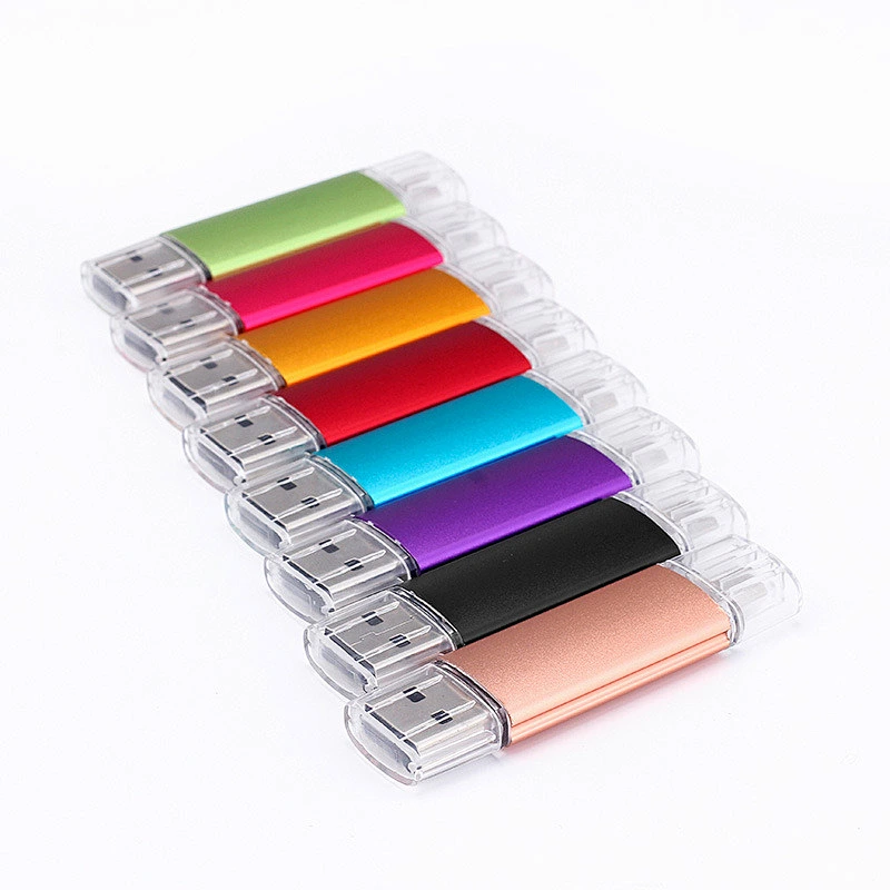Colorful Promotion Metal OTG to USB Flash Drive for Smartphone