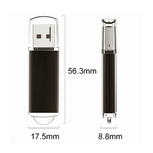 Multi Color Customized Logo Metal USB Flash Drive with Promotional