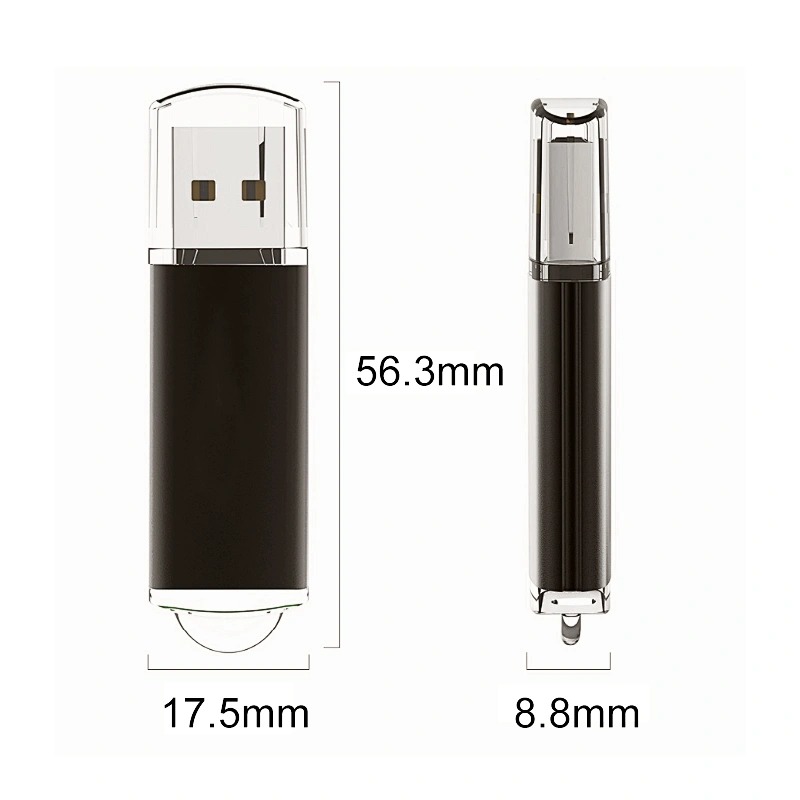 Multi Color Customized Logo Metal USB Flash Drive with Promotional