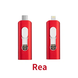 Four Color 4 in 1 Portable USB Flash Drive for Android Ios
