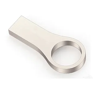 Round Shape Metal Housing USB 2.0 Pen Drive