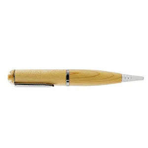 Unique Wooden Ball Pen Office USB 2.0 Pen Drive