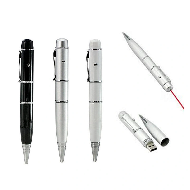Creative Gift Custom Logo Advertising Pen Shape USB Flash Drive