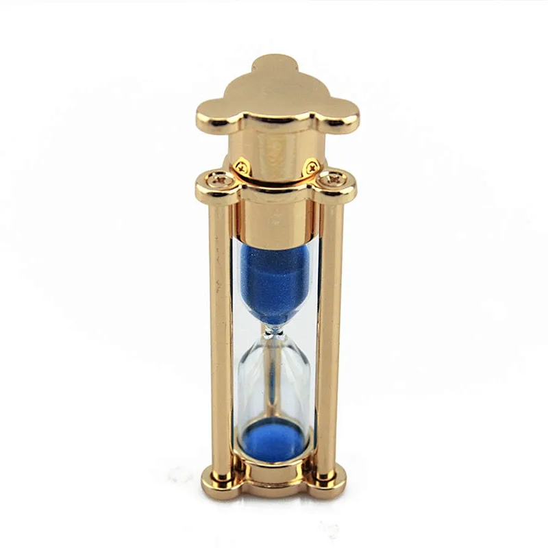 Hourglass Metallic Glass Promotional Gift USB Flash Drive with Logo