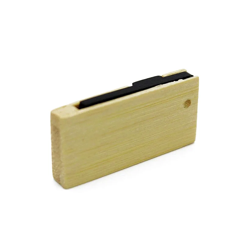Wooden Swivel USB Flash Drive Promotional Gift Customized Logo Maple Beech USB Pen Drive