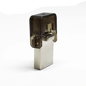 New Mini Flap Portable Plastic and Metal USB Pen Drive