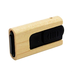 Wooden Stretch Hanging Rope Portable USB Flash Drive With Logo
