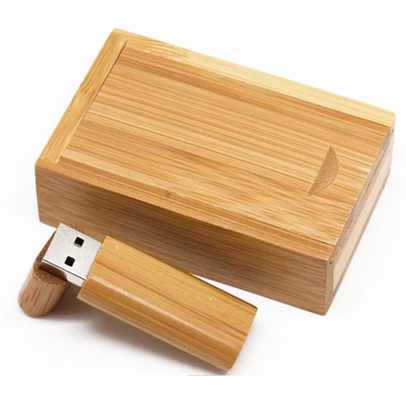 Wooden Promotional Gift Customized Logo USB Pen Drive