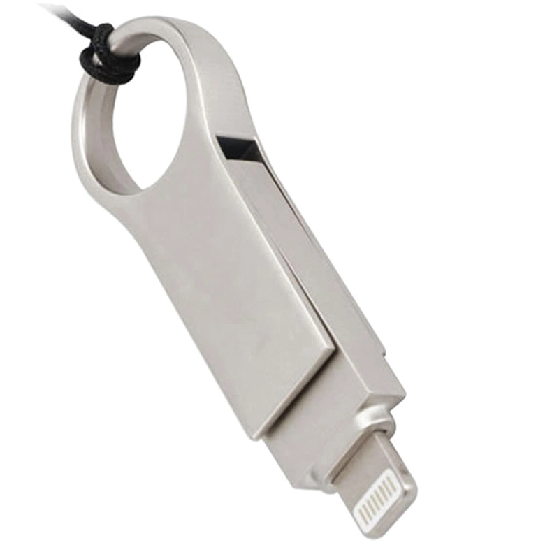2 in 1 Promotional Metal USB 2.0 3.0 Pen Drive