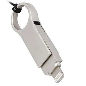 2 in 1 Promotional Metal USB 2.0 3.0 Pen Drive