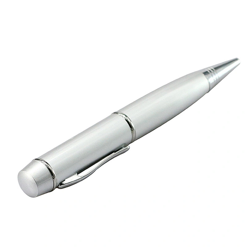 Metal Pen Shape Promotional Gift USB Flash Drive for Writing