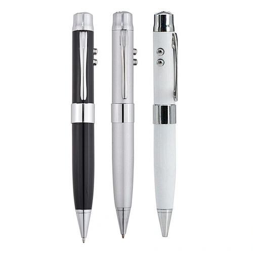 Business Gift USB Metal Ballpoint Laser Logo Pen Drive
