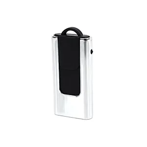New Style Push and Pull Metal USB Flash Drive with Logo