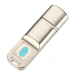 High Speed Metal USB Pen Drive Computer Pen Drive USB 3.0 Flash Drive Encrypted Fingerprint Protect Information