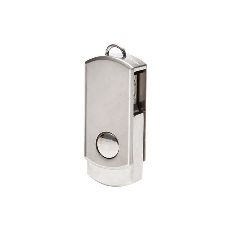 Multi Color Metal Swivel USB Flash Drive with Customized Logo