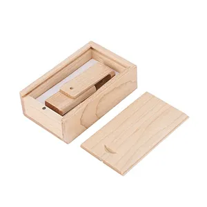 Bulk Cheap Wood Material Swivel OEM Personal USB Pen Drive