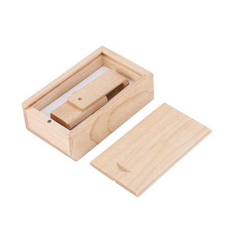 Bulk Cheap Wood Material Swivel OEM Personal USB Pen Drive
