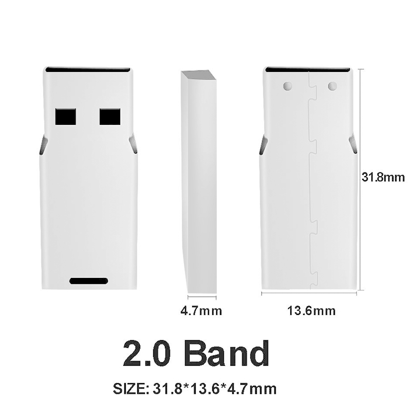 Multi Capacity USB 2.0 Band Memory Chips DIY Pen Drive