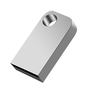 Printing Logo Gift Mini Metal Strap Chain USB Flash Drive