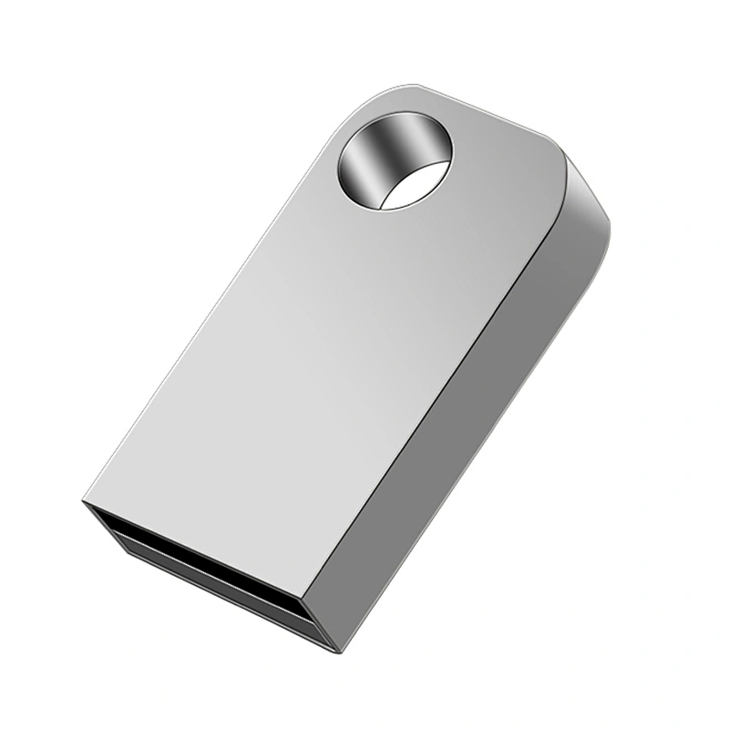 Printing Logo Gift Mini Metal Strap Chain USB Flash Drive