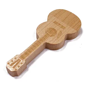 Fine Bamboo Wood Rotating U Disk Exhibition Studio Gift Factory Supply Wooden USB Flash Drive USB Pen Drive