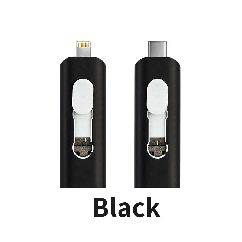 Four Color 4 in 1 Portable USB Flash Drive for Android Ios