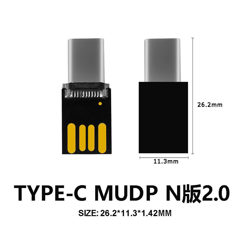 Multi Capacity 2.0 TYPE-C MUDP Memory Chips DIY Pen Drive USB Flash Drive USB Driver USB Disk