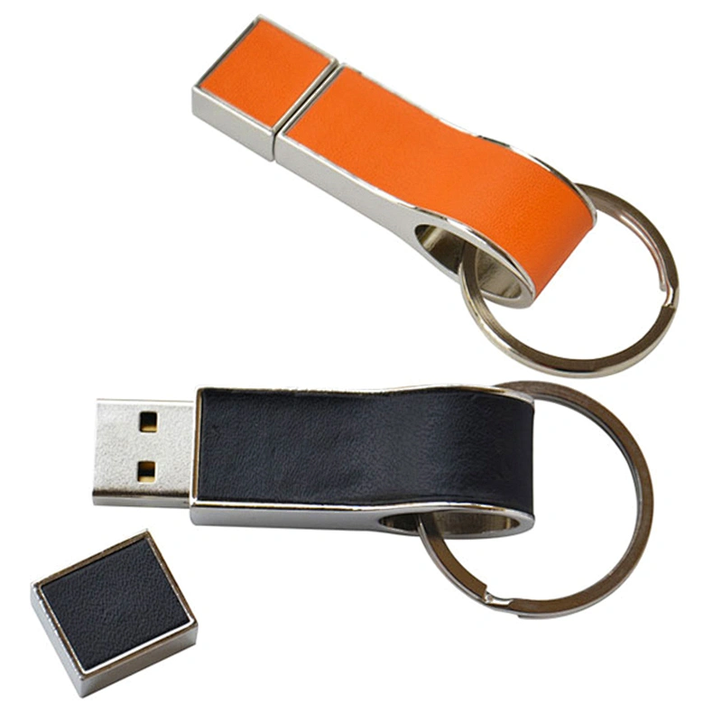 Multi Color Leather Key Chain USB Flash Drive USB Disk USB Flash Disk USB Drive With Logo
