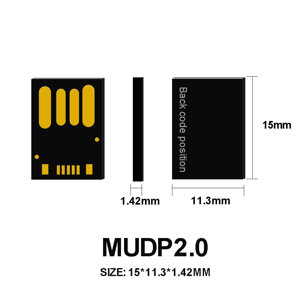 Multi Capacity OTG Mudp 2.0 Memory Chips DIY Pen Drive USB Flash Drive USB Disk USB Drive