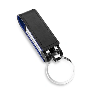 USB 2.0 Custom Logo Leather USB Flash Drive For Promotional