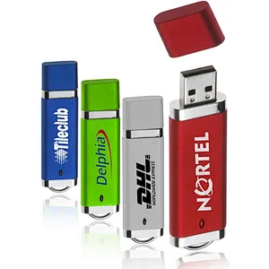 Multi Color Promotional Gift Plastic USB Flash Drive with Logo