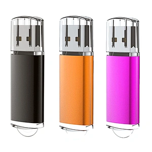 Multi Color Customized Logo Metal USB Flash Drive with Promotional
