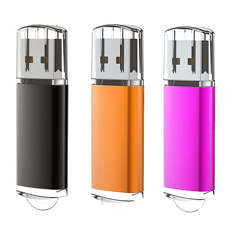 Multi Color Customized Logo Metal USB Flash Drive with Promotional