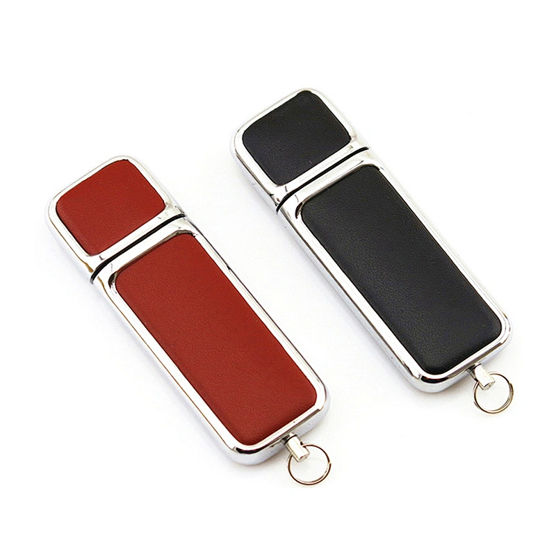 Leather Customized Business Gift USB Flash Drive USB Disk USB Pen Drive USB Drive With Logo