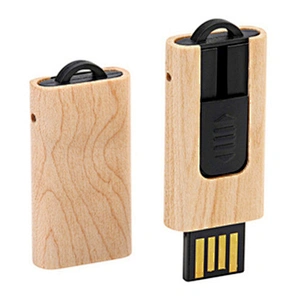 Wooden Stretch Hanging Rope Portable USB Flash Drive With Logo
