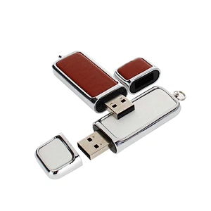Leather Customized Business Gift USB Flash Drive USB Disk USB Pen Drive USB Drive With Logo