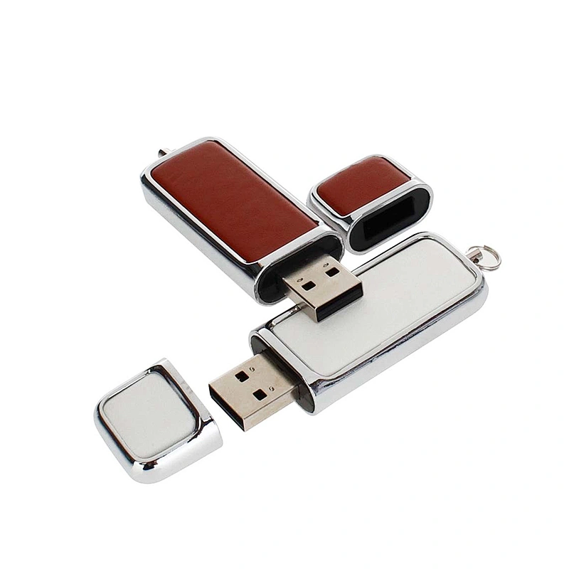 Leather Customized Business Gift USB Flash Drive USB Disk USB Pen Drive USB Drive With Logo