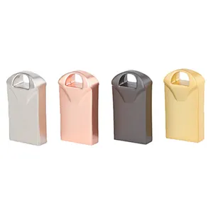 Logo Customized Mini Portable Metal USB 2.0 Pen Drive