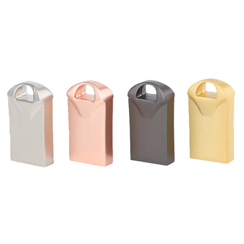 Logo Customized Mini Portable Metal USB 2.0 Pen Drive