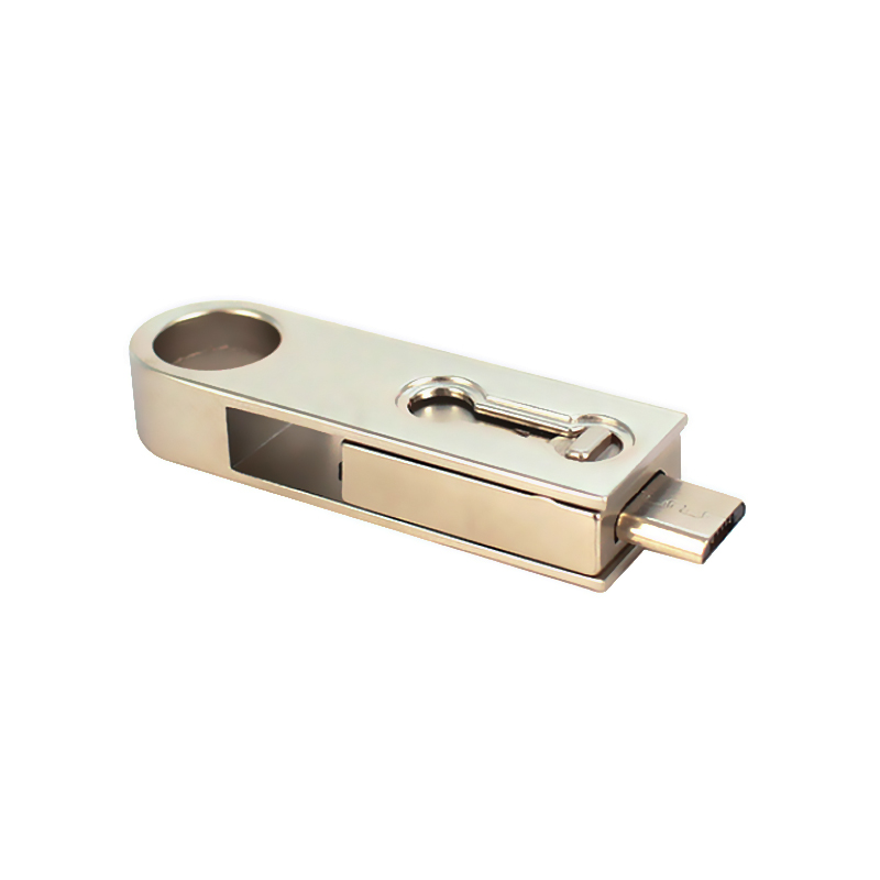 Swivel OTG to USB 3.0 Metal Pen Drive for Smart Phone