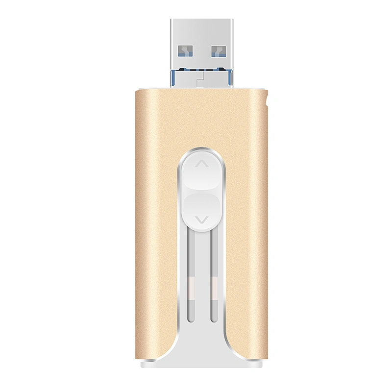 Four Color Portable Three Model USB Flash Drive for Smartphone
