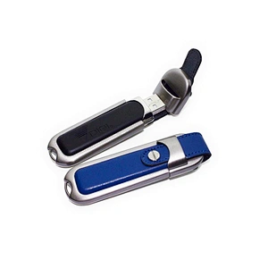 Custom Logo Leather PU USB 2.0 Pen Drive USB Drive USB Flash Drive with Gift