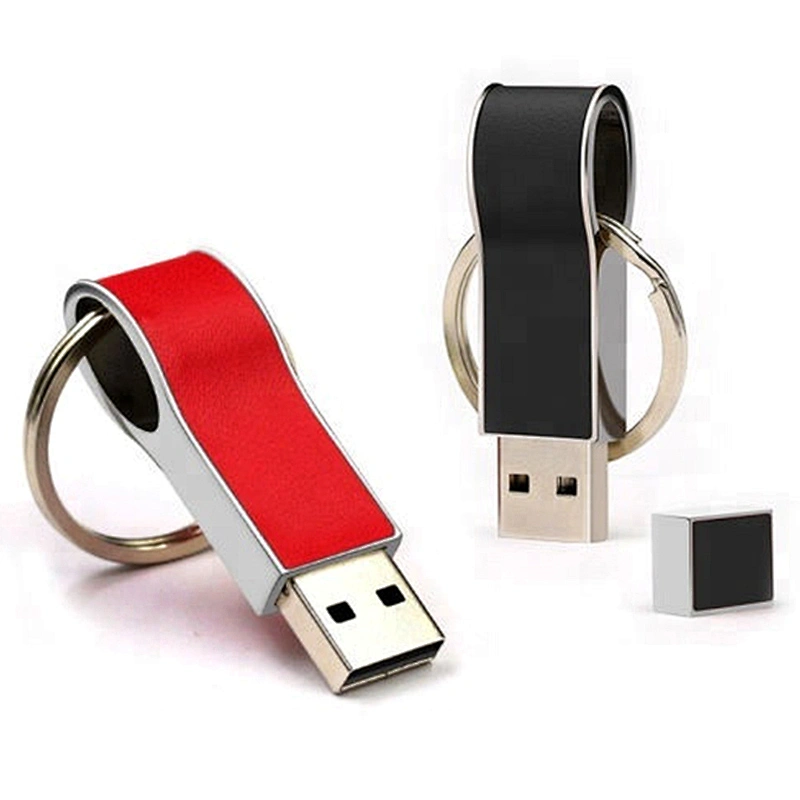 Multi Color Leather Key Chain USB Flash Drive USB Disk USB Flash Disk USB Drive With Logo
