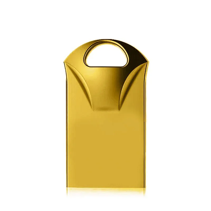 Logo Customized Mini Portable Metal USB 2.0 Pen Drive