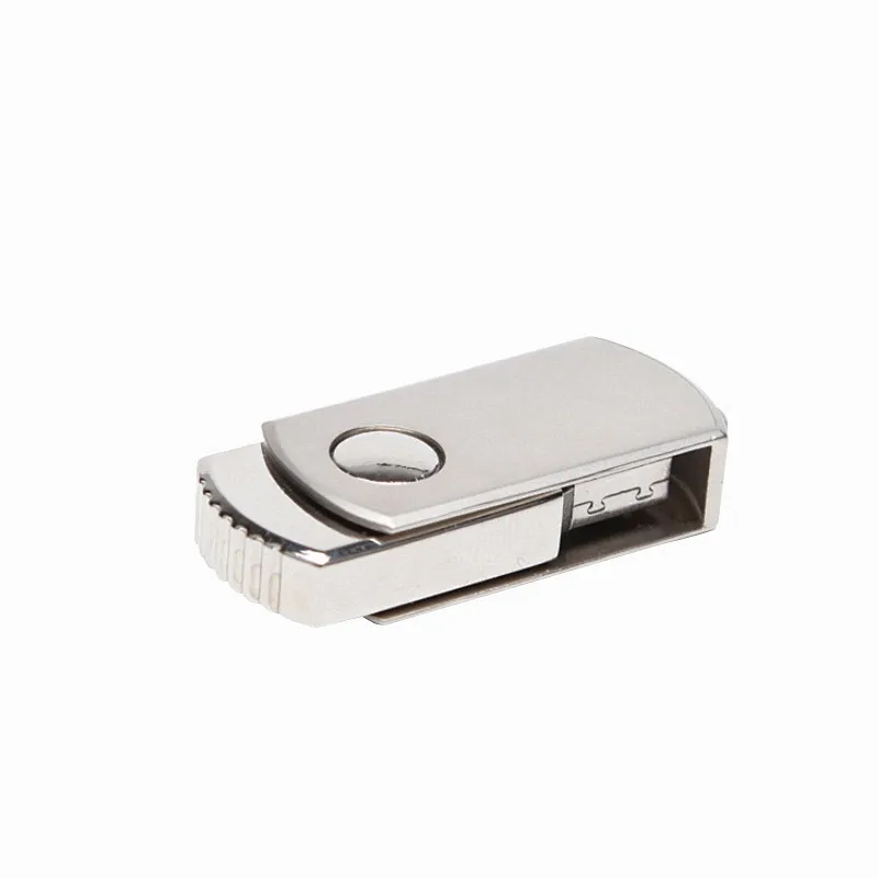 Multi Color Metal Swivel USB Flash Drive with Customized Logo