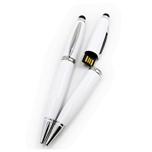 New Arrival Metal Ball Pen USB Flash Drive with Logo