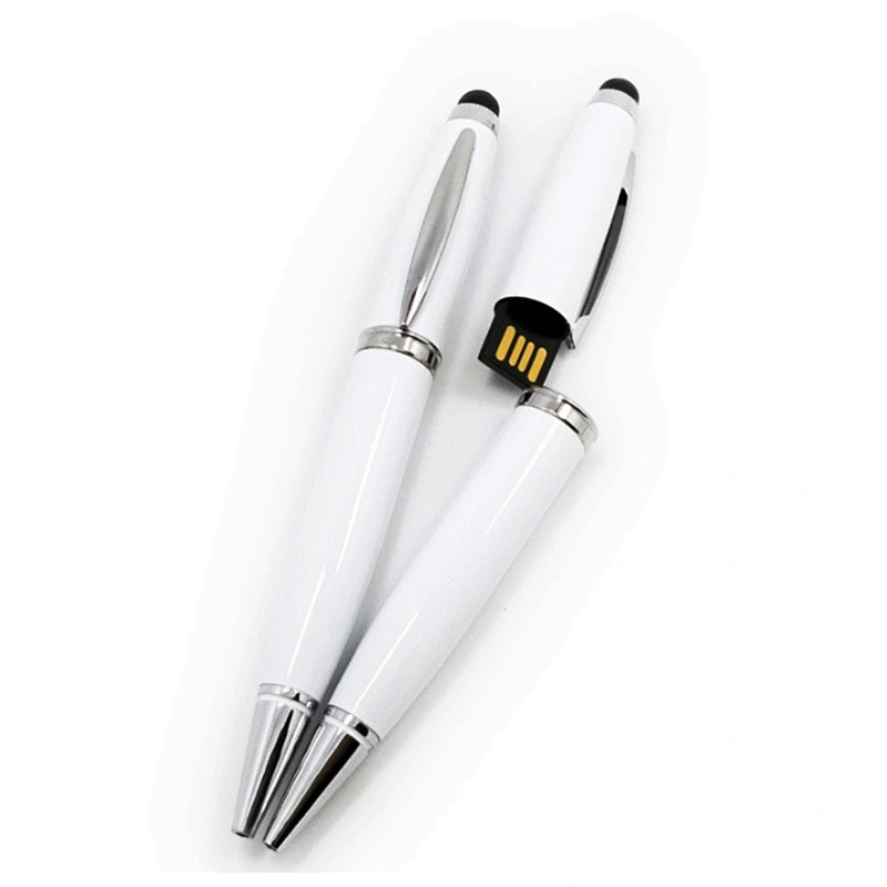 New Arrival Metal Ball Pen USB Flash Drive with Logo