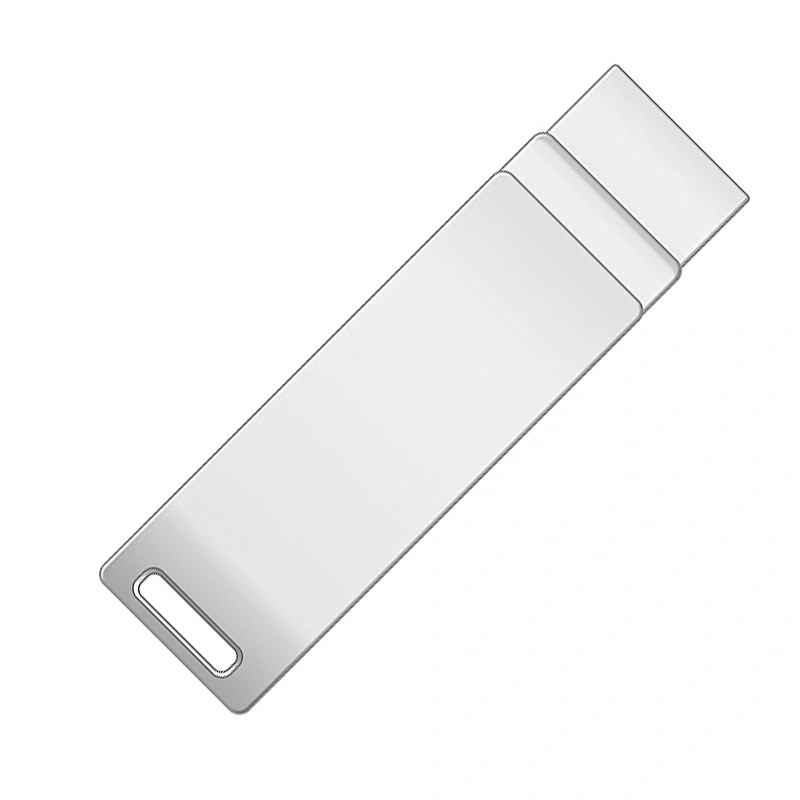Metal Silvery 2 in 1 Smartphone to Computer USB 3.0 Flash Drive